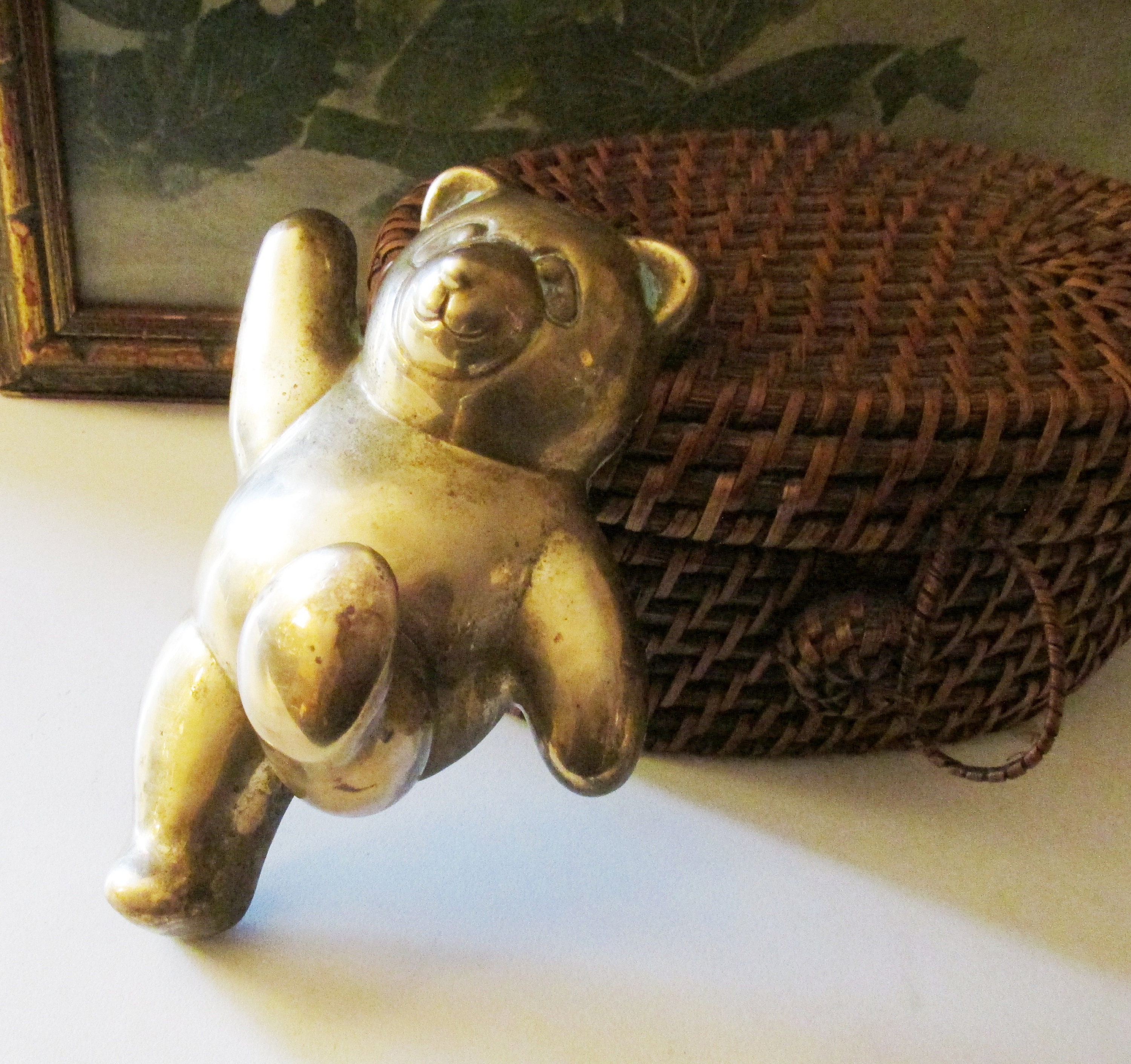Vintage Brass Bear Wall Hook Panda Bear Robe Hook Towel Hook Nursery Decor Kids Room Etsy
