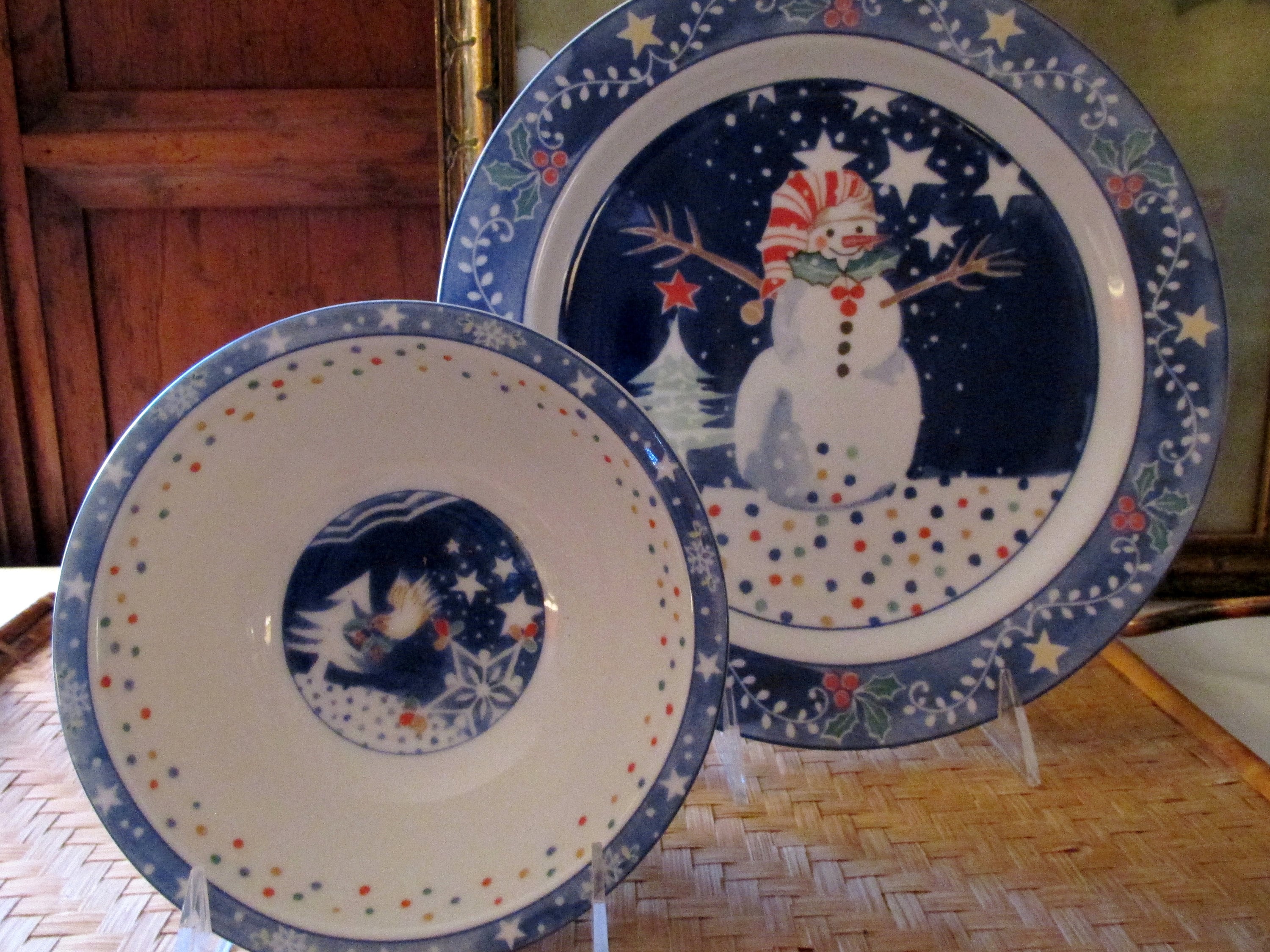 noritake christmas plates
