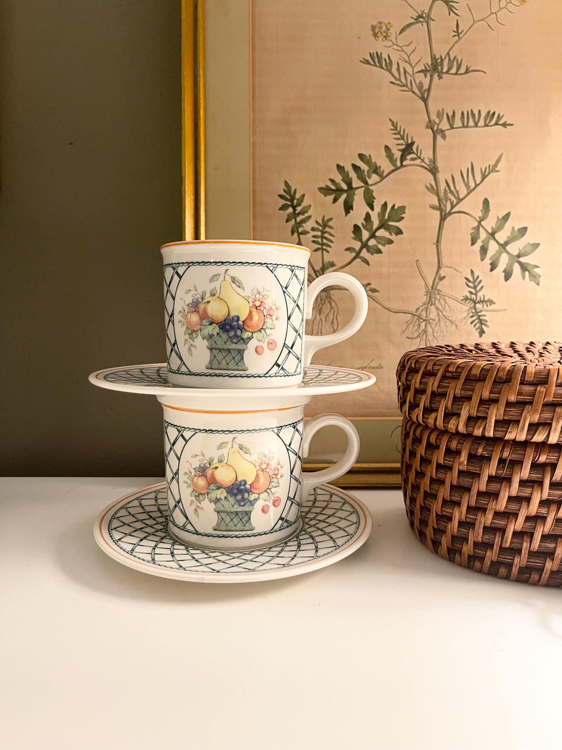 【くららちゃんさん専用・5脚】Villeroy & Boch カップ&ソーサー Villeroy Boch Cups - Etsy