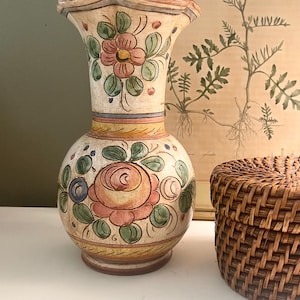 Deruta Vintage Vase - Etsy