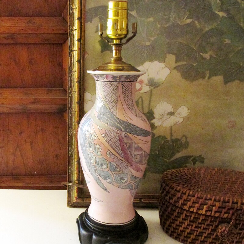 Chinoiserie Lamp - Etsy