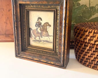 Vintage H Hal Kramer Co, Chicago Framed Print, Alexander Emperor of Russia, Wall Gallery Decor