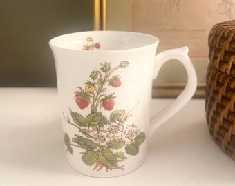 Vintage Otagiri Japan Strawberry Coffee Mug by Larry Stone