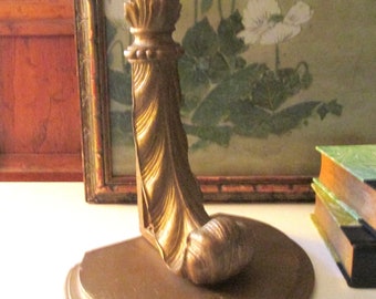 Vintage Syroco Wood Acanthus Leaf Shelf, Gilded Gold Wall Shelf, Hollywood Regency, Neoclassical Corbel Style, Grandmillennial Decor