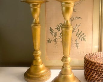 BRASS CANDLESTICKS