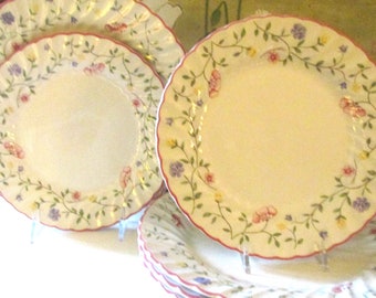 England Johnson Bros "Summer Chintz" Dinnerware, English Cottage Decor, Floral China, Sold in Sets, Dinner, Luncheon, Salad