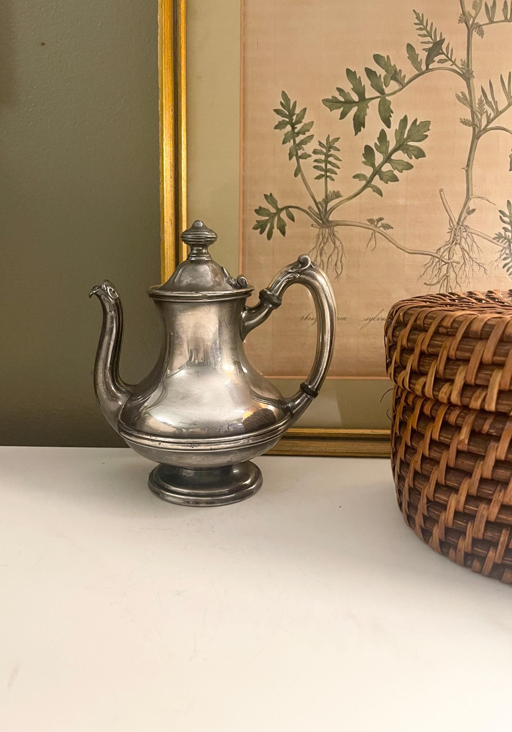 Silver Tea Pot Wallace - Etsy