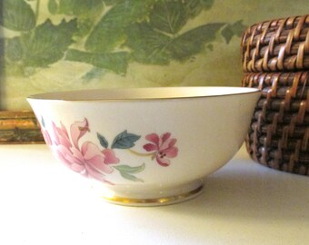 Vintage Lenox USA Floral Bowl, "Barrington Collection", Grandmillennial Decor, Mother's Day Gift