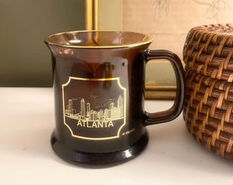 Vintage Culver USA “Atlanta “Skyline Mug