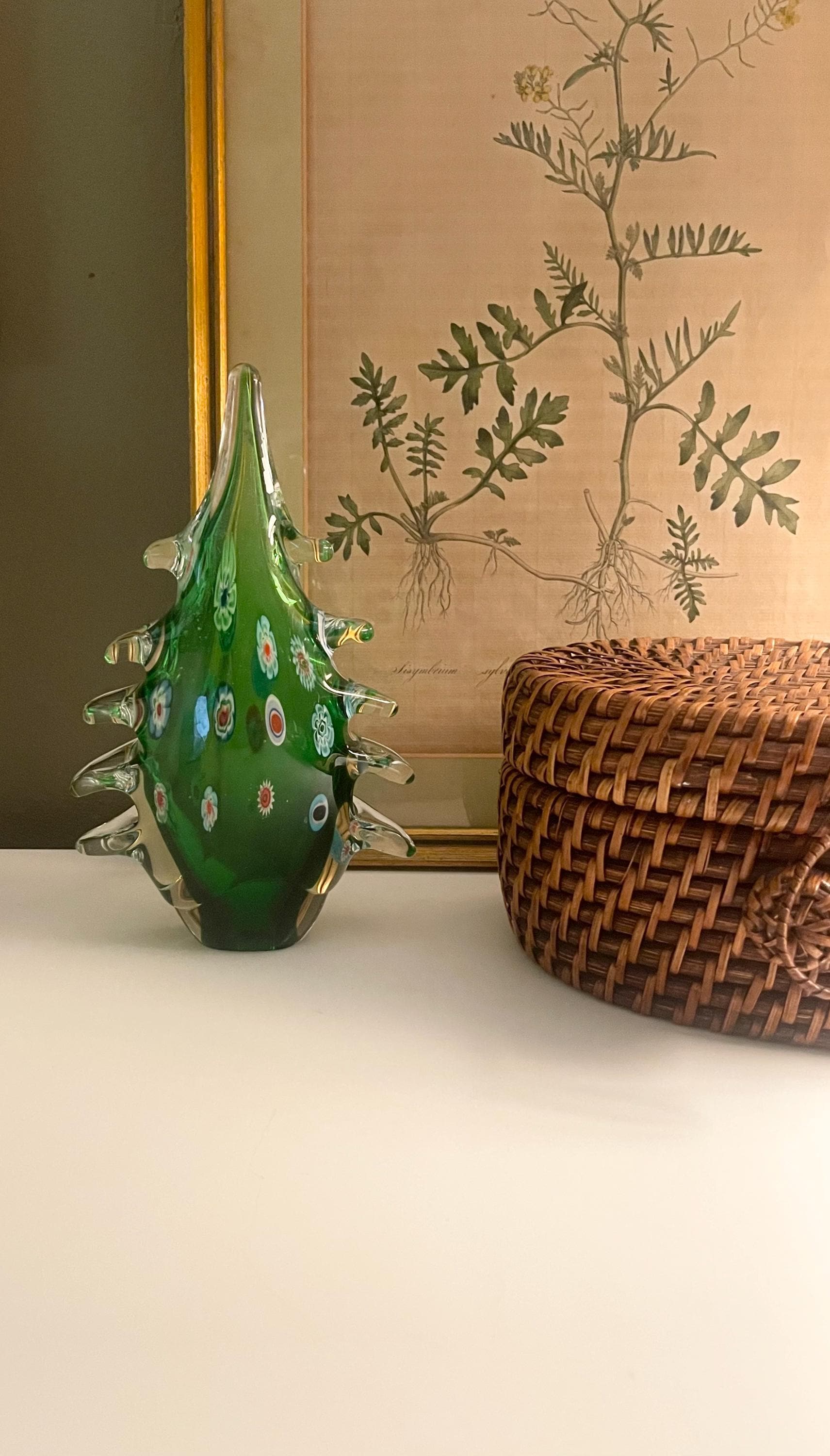 Vintage Murano Glass Trees - Etsy