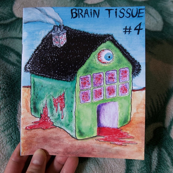 brain tissue #4 comic book zine