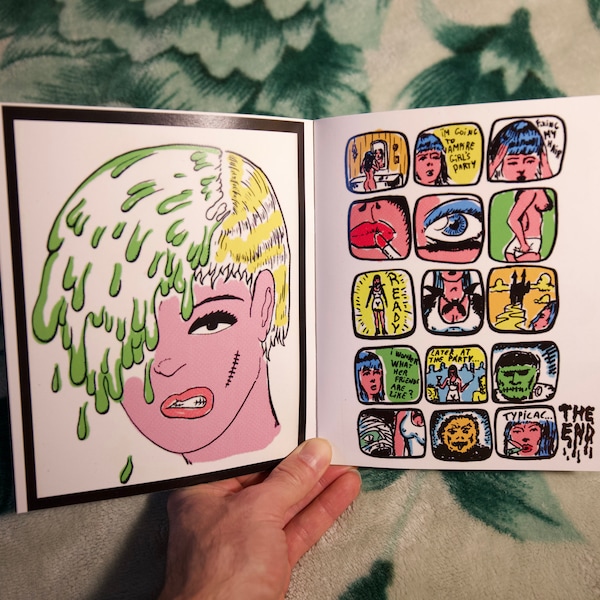 brain tissue #3 comic book zine