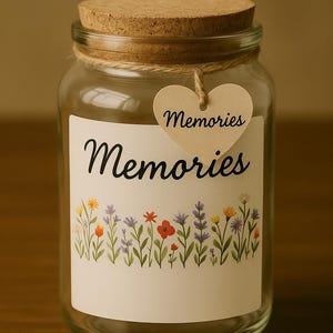 Carte mémoire élégante avec bordure fleurie qui peut être modifiée pour ajouter le nom de votre choix. Message pour une personnalisation complète.
