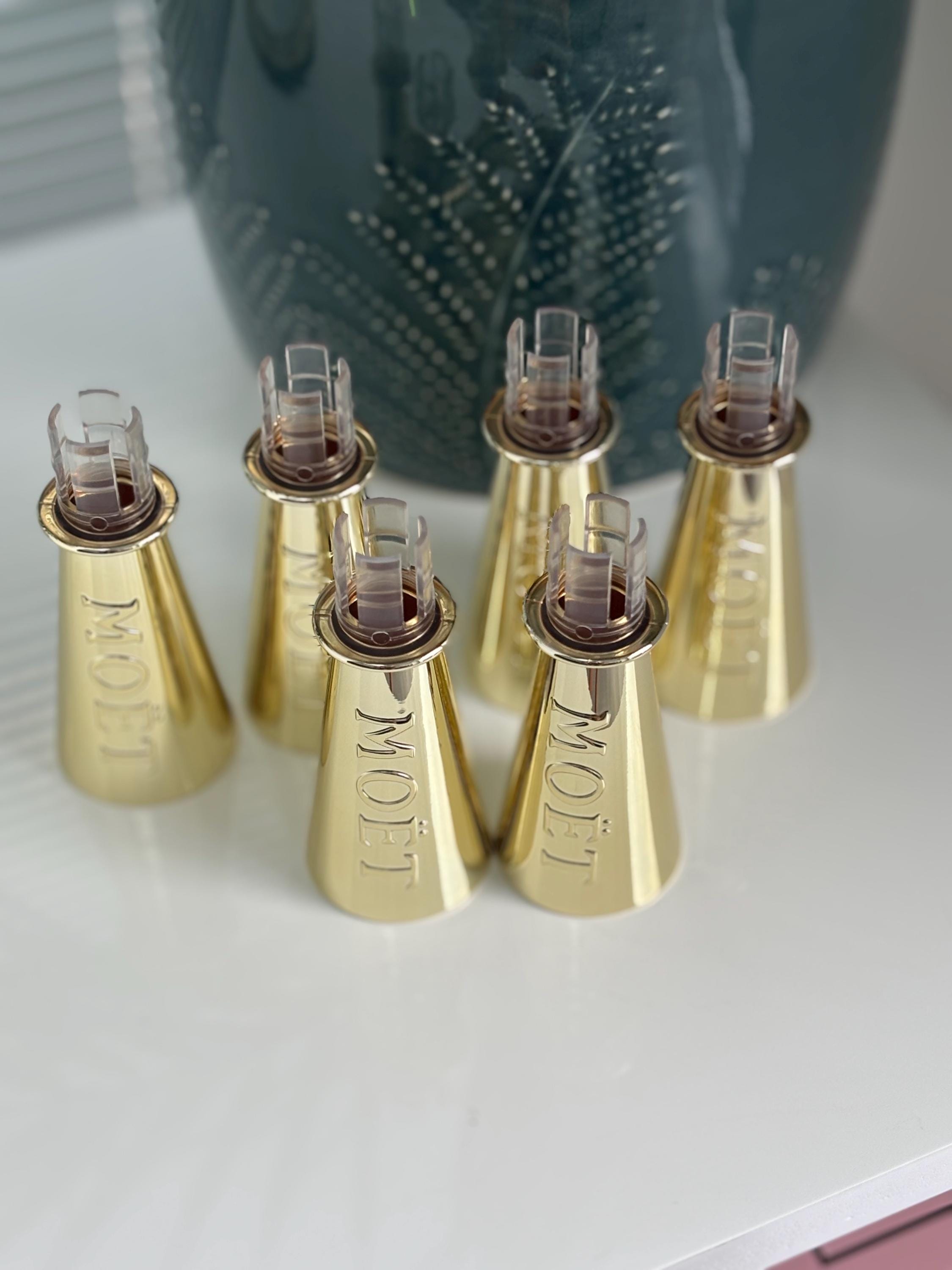 Moet&Chandon Gold Champagne Sippers x6