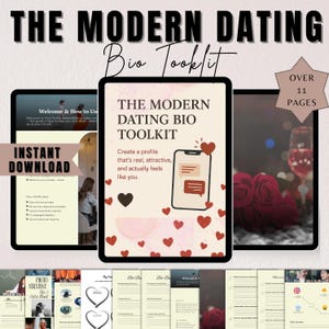 Dating Profile Workbook | Dating App Workbook | Bio Writing Prompts | Dating Cheat Sheet | Online Dating Help | INSTANT DOWNLOAD