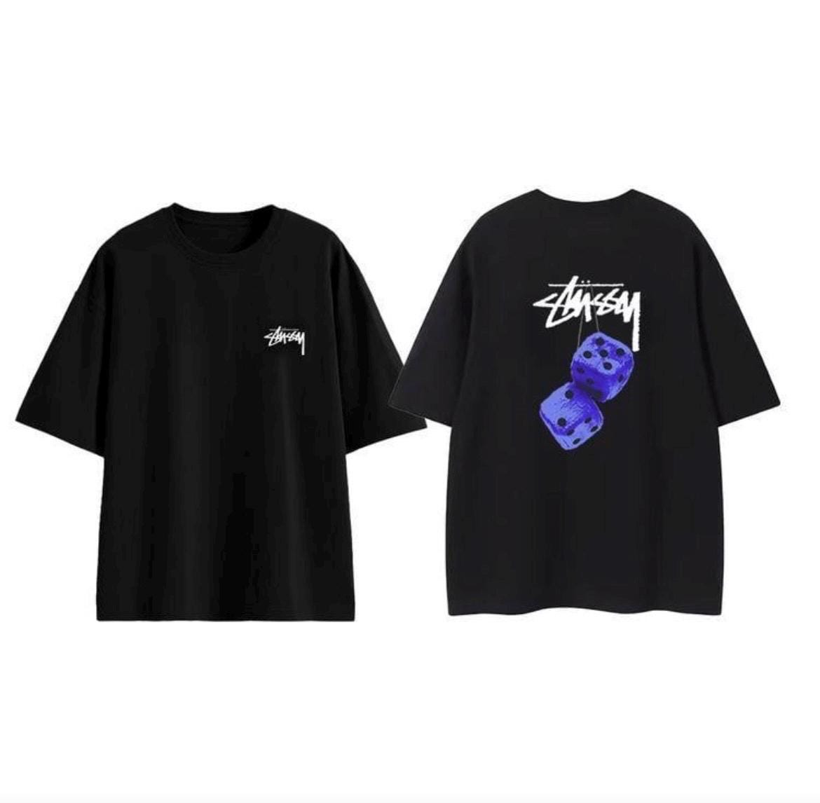 Unisex KIDS / TEENS / Street Wear / Cotton / Stussy T Shirt