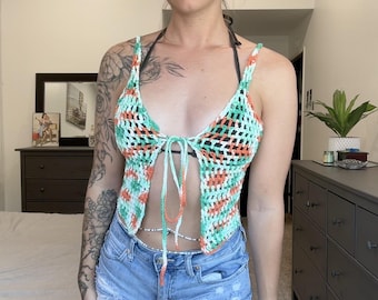 Bikini Top Crochet Cover-up