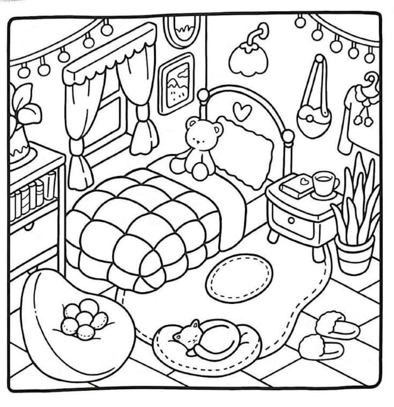 Coco Wyo Little Corner Coloring Book PDF - 15 Printable Pages for Kids ...