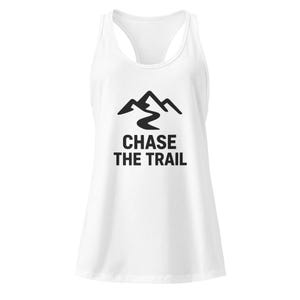 Chase the Trail Logo – Women&#39;s Ideal Racerback Tank Top | Next Level 1533