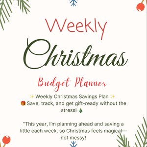 Christmas Budget Planner
