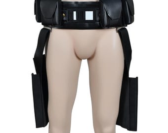 Cinturón de cuero para cosplay de Bo-Katan: accesorio para disfraz de Star Wars de Mandalorian