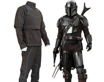 Mandalorian Din Djarin Flight Suit – Beskar Style Star Wars Cosplay Costume Undersuit