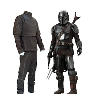 Mandalorian Din Djarin Flight Suit – Beskar Style Star Wars Cosplay Costume Undersuit