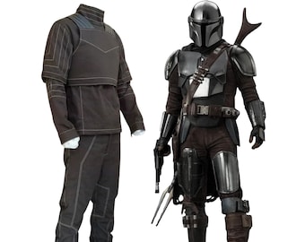 Mandalorian Din Djarin Flight Suit – Beskar Style Star Wars Cosplay Costume Undersuit