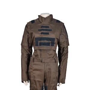 Sabine Wren Star Wars Cosplay Flight Suit Women’s Mandalorian Costume Custom 3-Piece Outfit