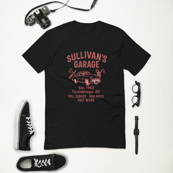 Vintage Auto Repair T-shirt: 1950s Mechanic Tee - Sullivan's