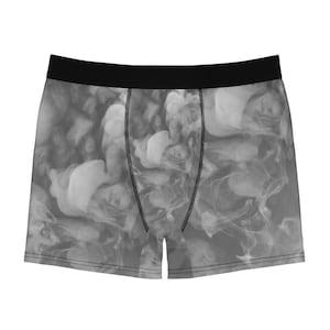 Abstracte herenboxer, uniek herenondergoed, boxershort met grafische print, comfortabele AOP-slip, cadeau voor hem, essentials verjaardag