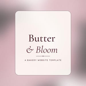 Bakery Website Template | HTML Cake Shop Website, Responsive Small Business Site