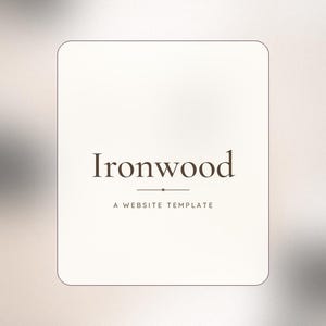 Ironwood House Plans Website Template | HTML Contractor & Draftsman Site