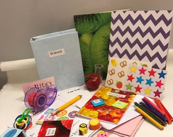 barbie doll school supplies