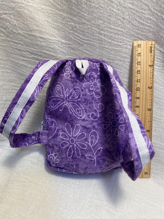 Handmade purple bear plush bag ?Handmade kellytoy purple bear Plush bag backpack... | Depop main image 2
