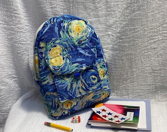 Starry 18 Inch Doll Backpack/Night Sky Teddy Bear School Bag/Doll Teddy Bear School Supplies