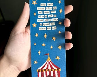 Fantasy Book Bookmark | Caraval Inspired Bookmark | Romantasy Bookmark | Handmade Bookmark