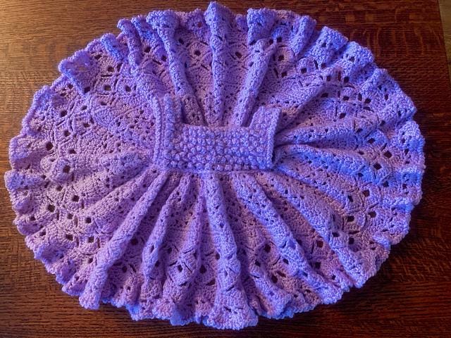 CROCHET PATTERN (english Only); Frilly Dress, Baby Crochet Pattern - Etsy