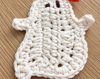Ghost Crochet Pattern Halloween Crochet PDF Cute Ghost Decor Spooky Crochet Pattern Fall Halloween Decoration