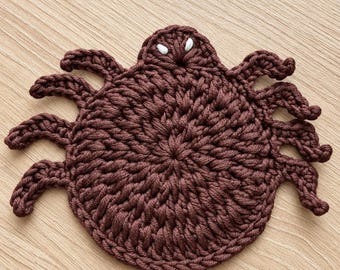 Spider Crochet Pattern Halloween Crochet PDF Spider Decor Pattern Spooky Fall Decor Crochet Spider Digital Pattern
