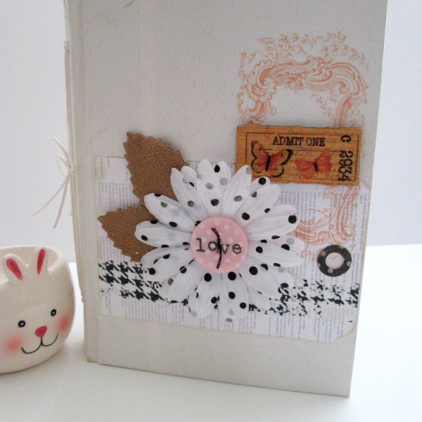 Altered Book - Mini Scrapbook Album - OOAK - Altered Journal