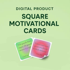 Motivational cards - Printable inspiration