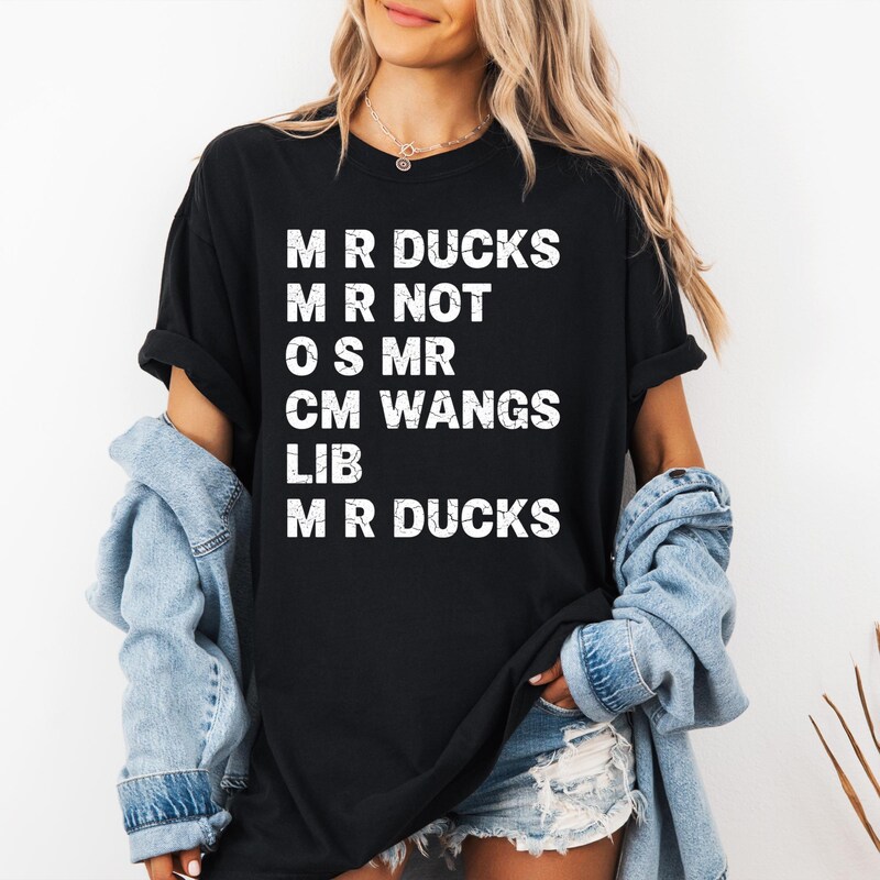 M R Ducks Riddle Picture Mr Ducks Wall - Etsy