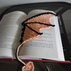 Dragon Wing Bookmark Pattern