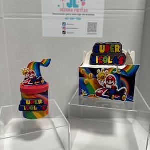 Boîte de bonbons Mario Cars