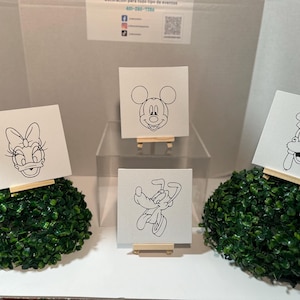 10 Mickey Mouse and Friends Canvases