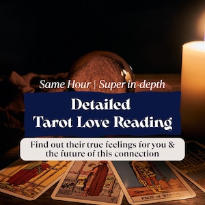 Same Hour Love Tarot Reading | Zeer gedetailleerd | Tarotkaarten lezen | Paranormaal lezen | Soulmate-lezing | Tweelingziel lezen | Dezelfde dag