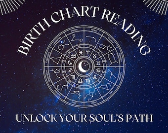 Personalized Astrology Birth Chart Reading, Natal Chart Analysis