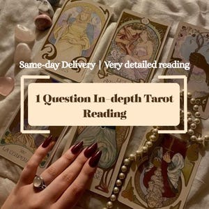 1 Question psychic tarot reading, same hour/day tarot reading, accurate psychic reading on love, career, predictions, no contact
