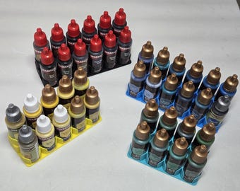 Paint Holder: Vallejo, Army Painter, War Paints, Speed Paints